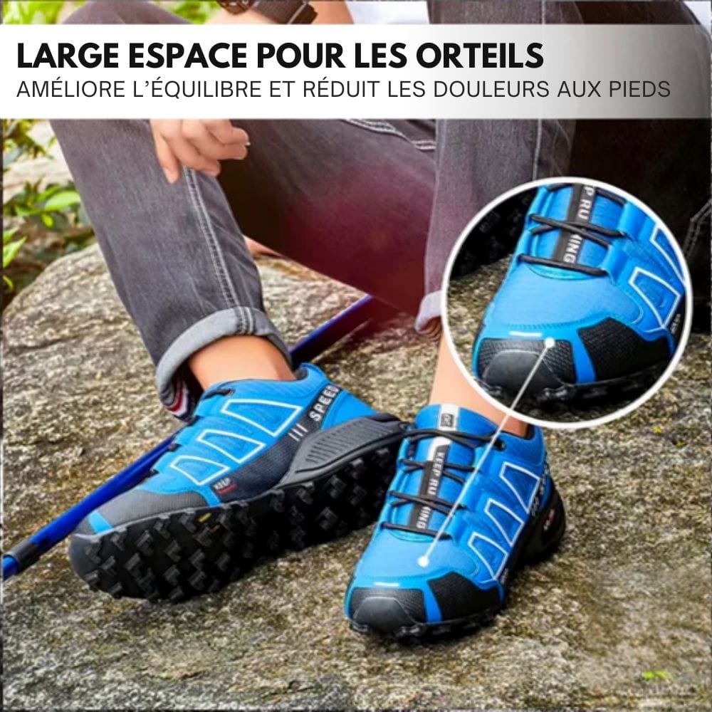 Lightweight Orthopedic Hiking Shoes for Women with Non-Slip Sole, Ergonomic Design, and Shock Absorption for Comfort and Stability - Image 2