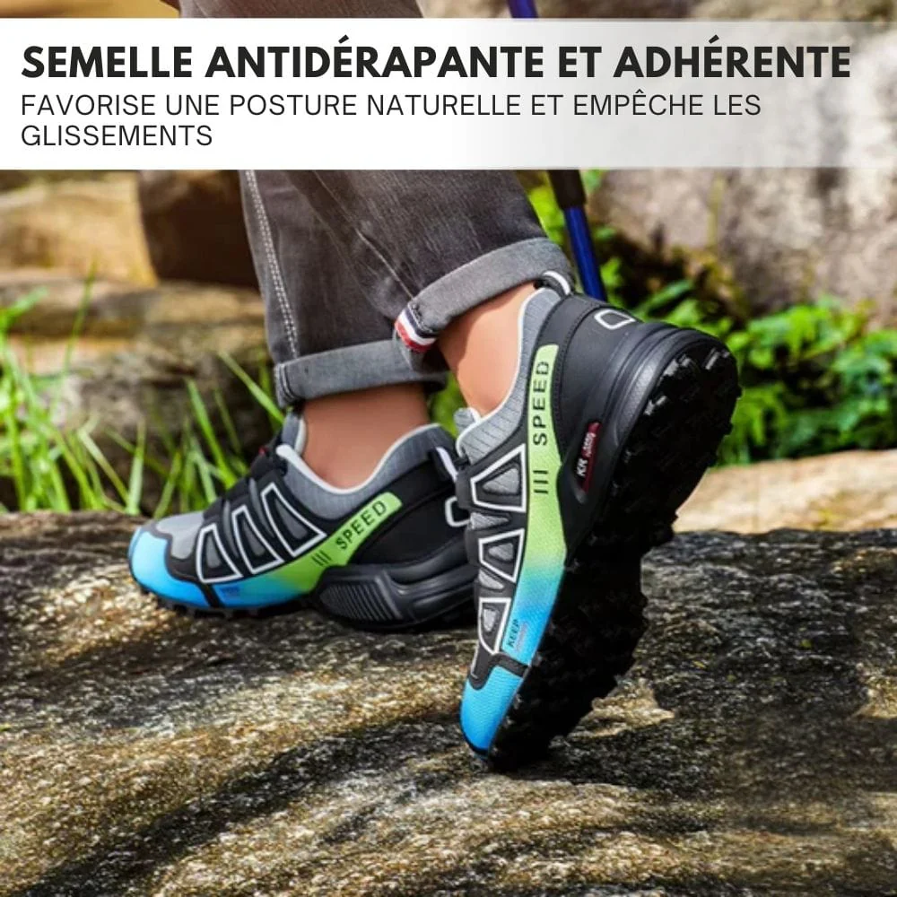 Lightweight Orthopedic Hiking Shoes for Women with Non-Slip Sole, Ergonomic Design, and Shock Absorption for Comfort and Stability - Image 3