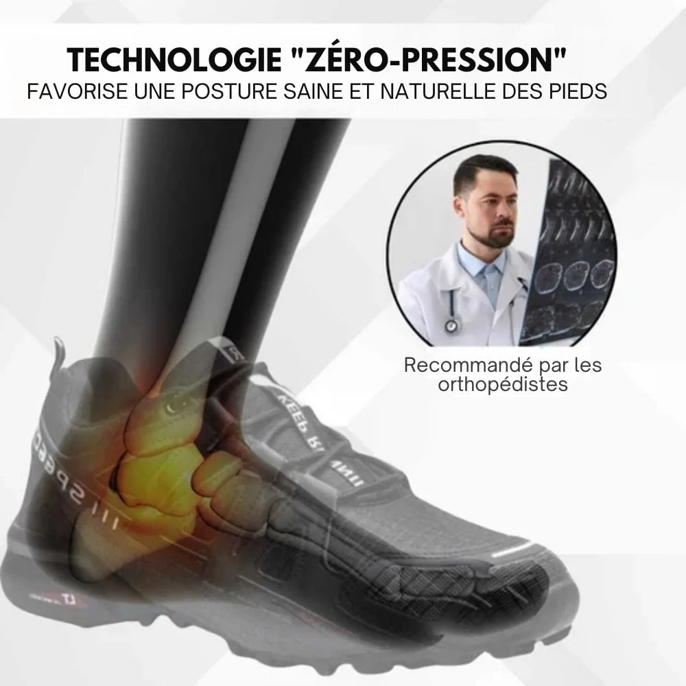 Lightweight Orthopedic Hiking Shoes for Women with Non-Slip Sole, Ergonomic Design, and Shock Absorption for Comfort and Stability - Image 4