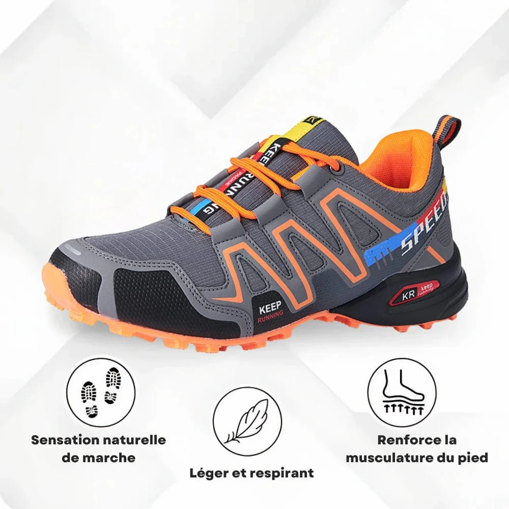 Lightweight Orthopedic Hiking Shoes for Women with Non-Slip Sole, Ergonomic Design, and Shock Absorption for Comfort and Stability - Image 9