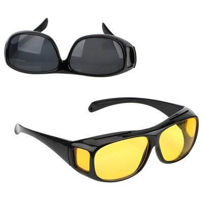 Lightweight unisex polarized night vision glasses – anti-reflective, UV protection, for safe driving - Image 8