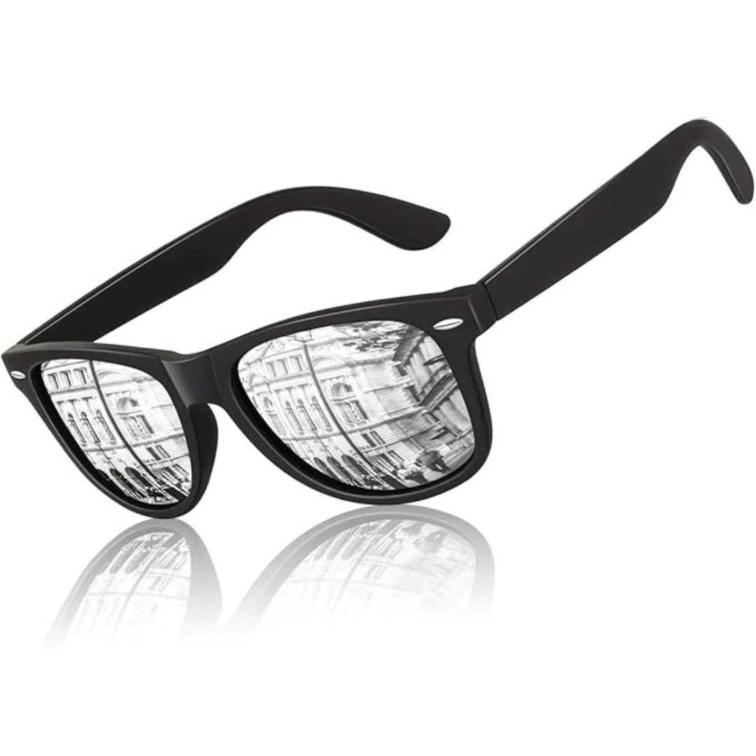 Lightweight unisex retro sunglasses – polarized design, classic style, for summer activities - Image 7