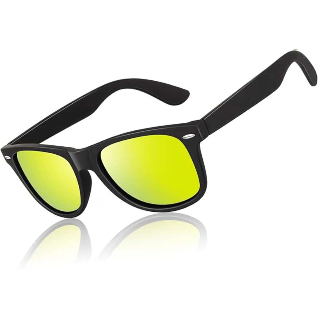Lightweight unisex retro sunglasses – polarized design, classic style, for summer activities - Image 9