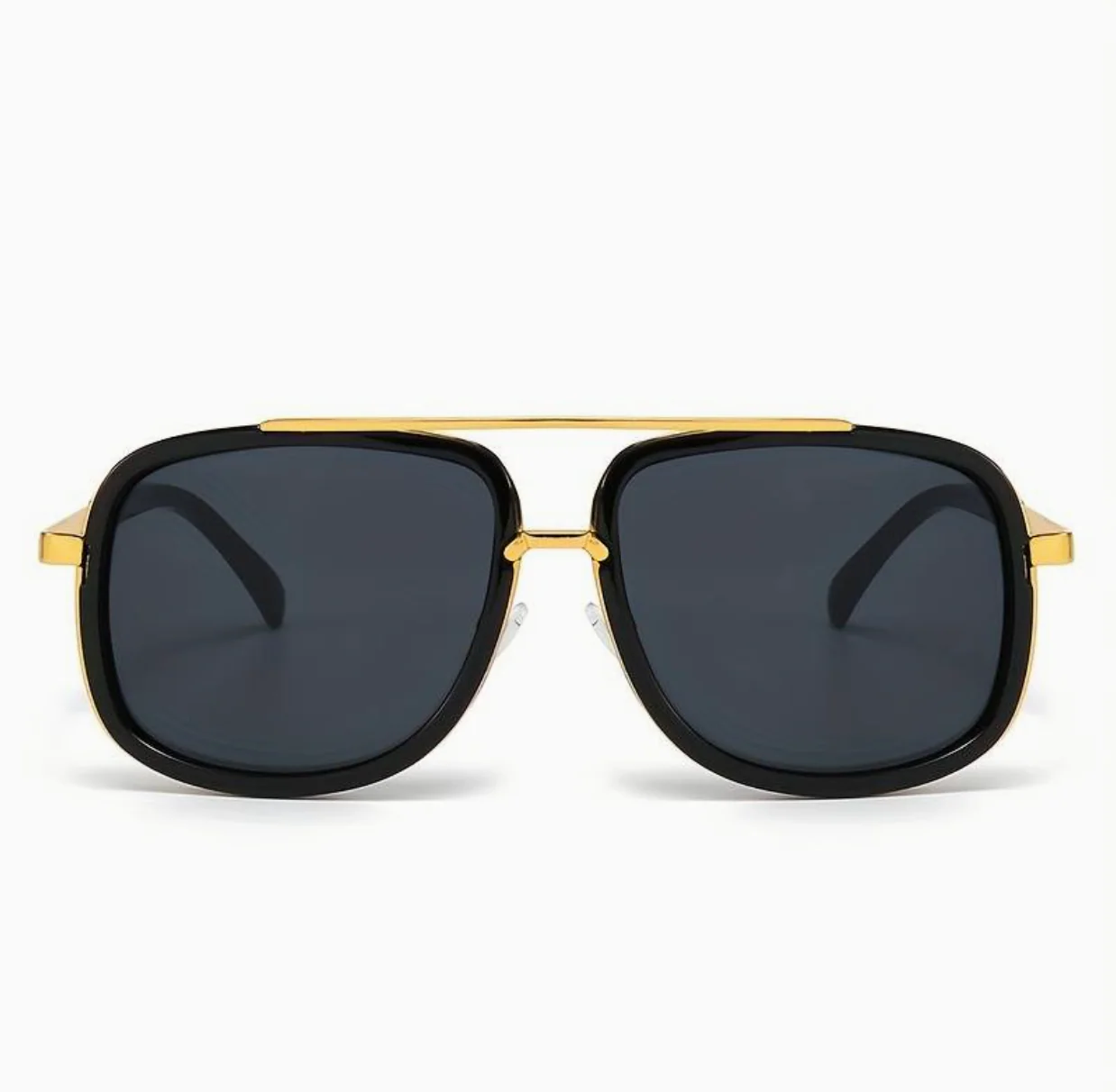 Lightweight unisex sunglasses – modern square frame, UV400 protection, for travel and leisure - Image 4