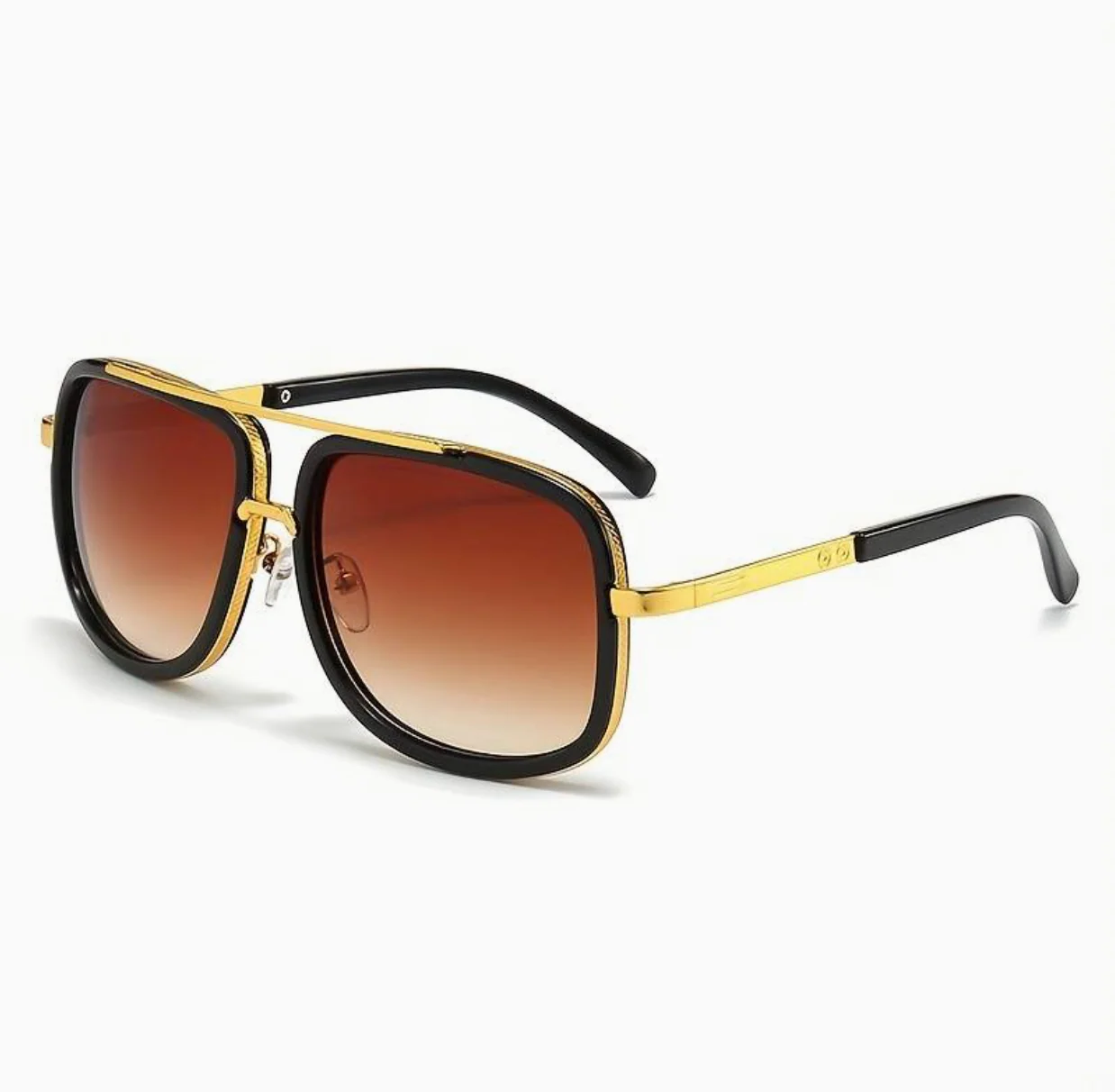 Lightweight unisex sunglasses – modern square frame, UV400 protection, for travel and leisure - Image 5