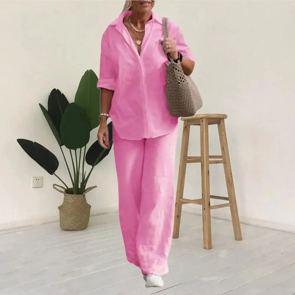 Lightweight & versatile women’s linen set – elegant design, 100% linen, for any occasion - Image 5