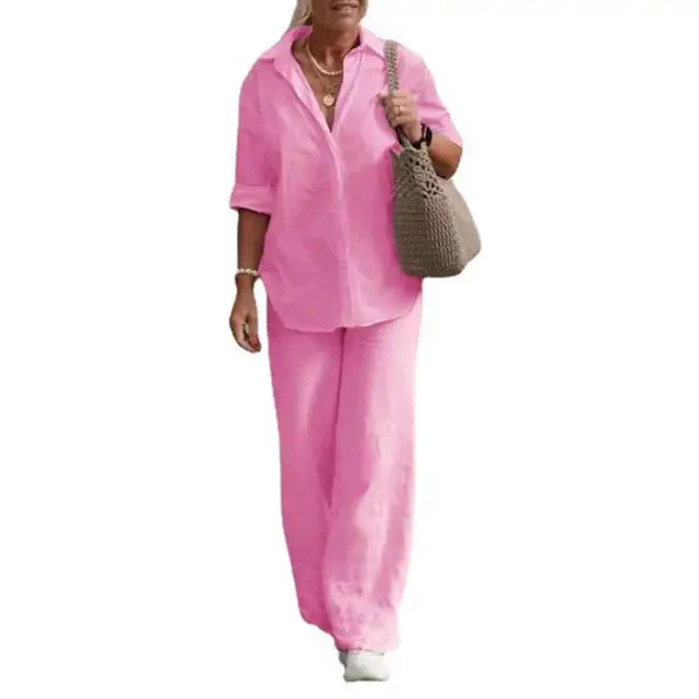 Lightweight & versatile women’s linen set – elegant design, 100% linen, for any occasion - Image 7