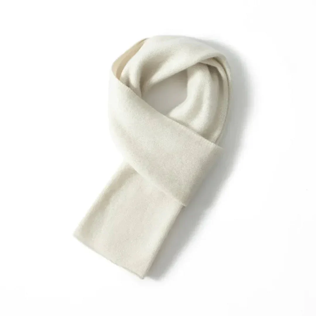 Lightweight Women Cashmere Scarf - Rectangular Knit, Winter - Image 3