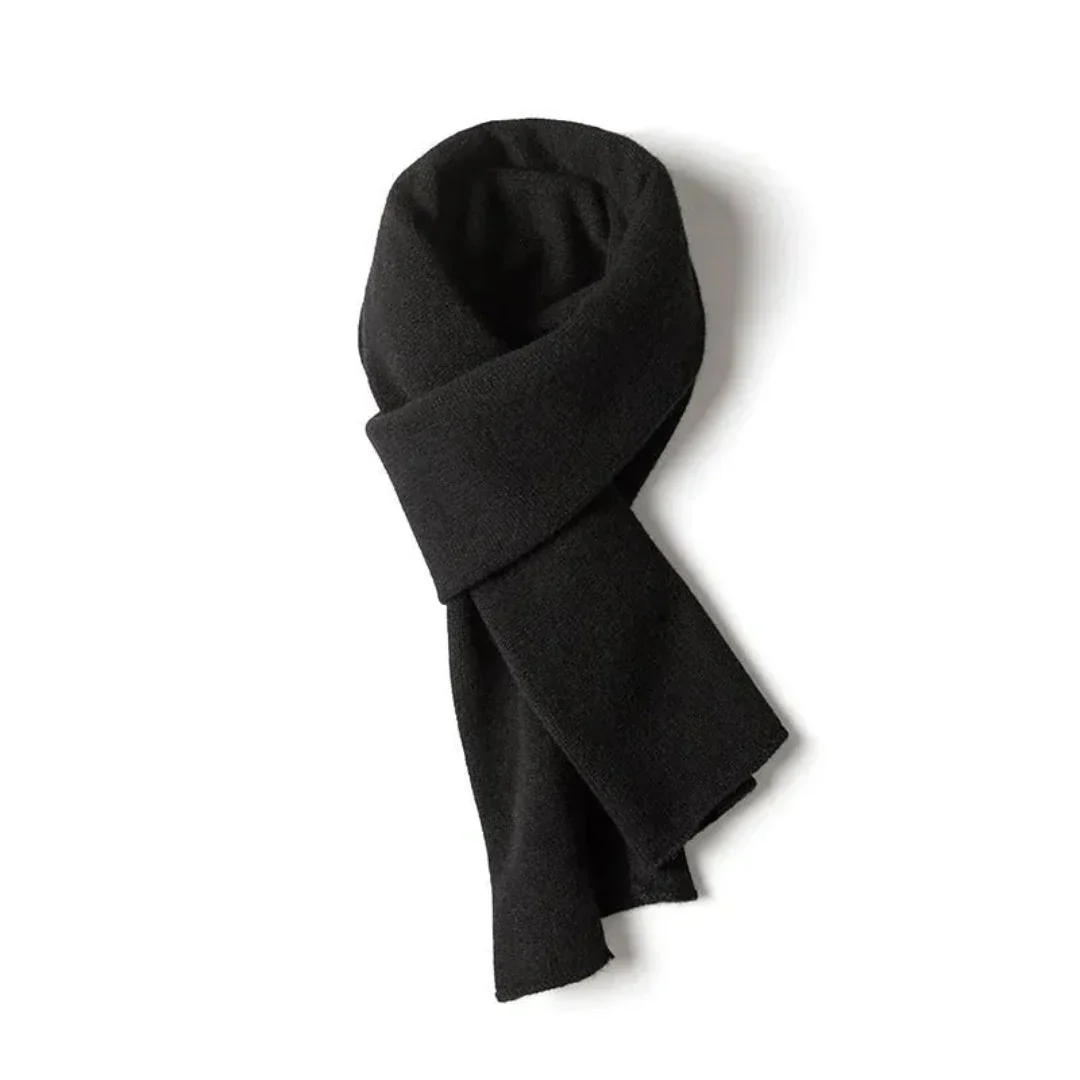 Lightweight Women Cashmere Scarf - Rectangular Knit, Winter - Image 4