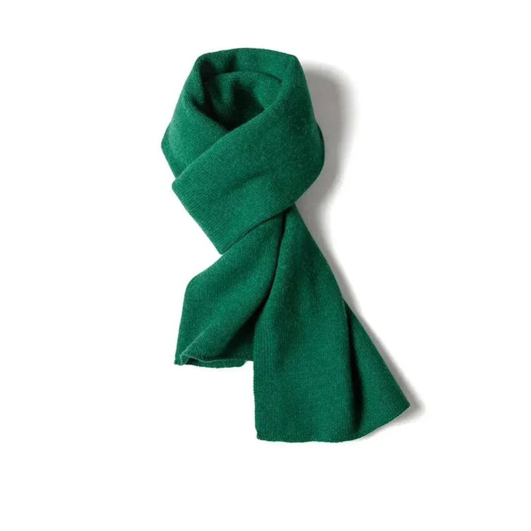 Lightweight Women Cashmere Scarf - Rectangular Knit, Winter - Image 6