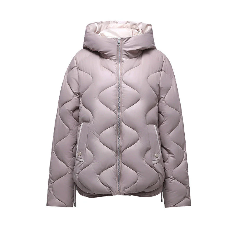 Lightweight Women’s Puffer Coat - Slim Quilted Warm - Image 4