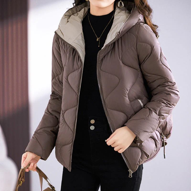 Lightweight Women’s Puffer Coat - Slim Quilted Warm - Image 5