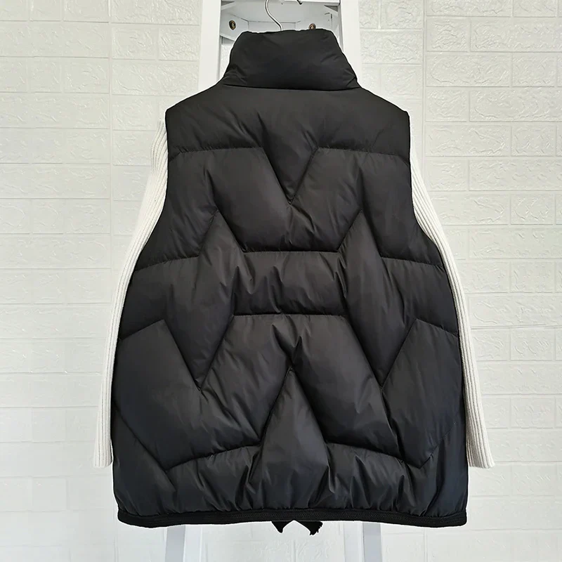 Lightweight Women’s Puffer Vest - Short Relaxed, Duck Down - Image 7