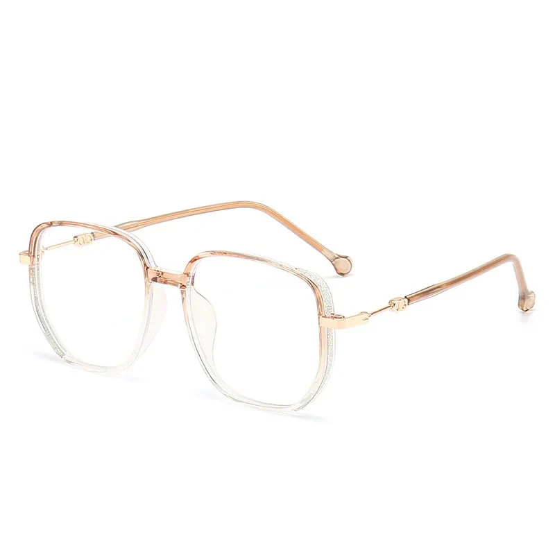 Lightweight women’s anti-blue light reading glasses – rimless design, durable, for screen work