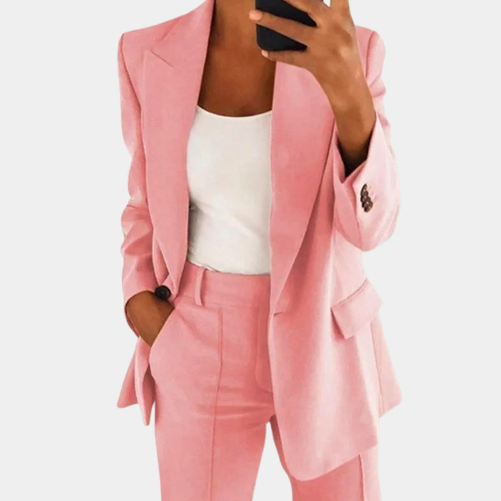 Lightweight women's blazer – modern fit, breathable fabric, for work or casual wear - Image 7