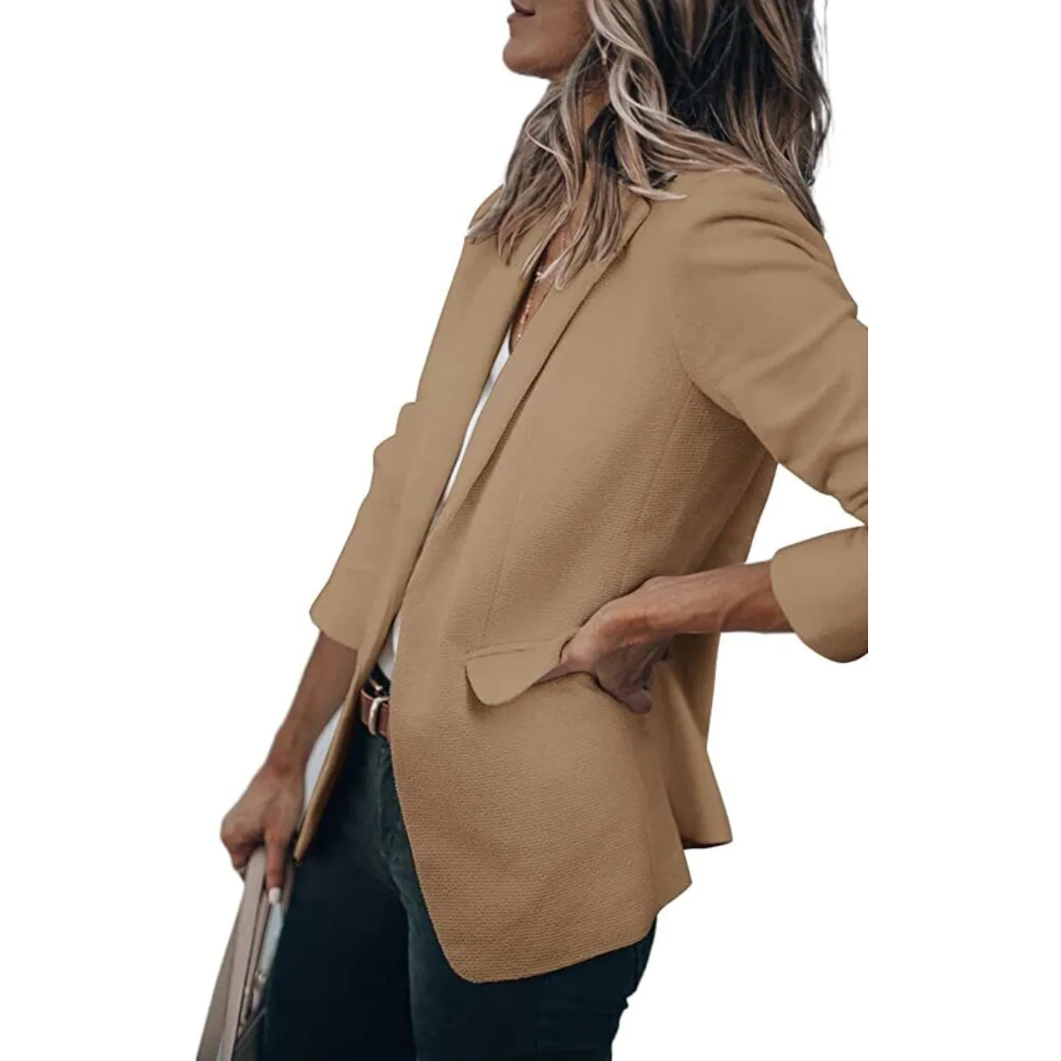 Lightweight women's blazer – tailored fit, durable fabric, for formal and casual occasions - Image 12