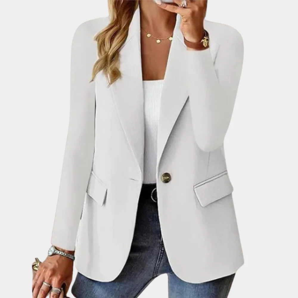 Lightweight women's blazer – tailored fit, high-quality fabric, for casual outings - Image 6