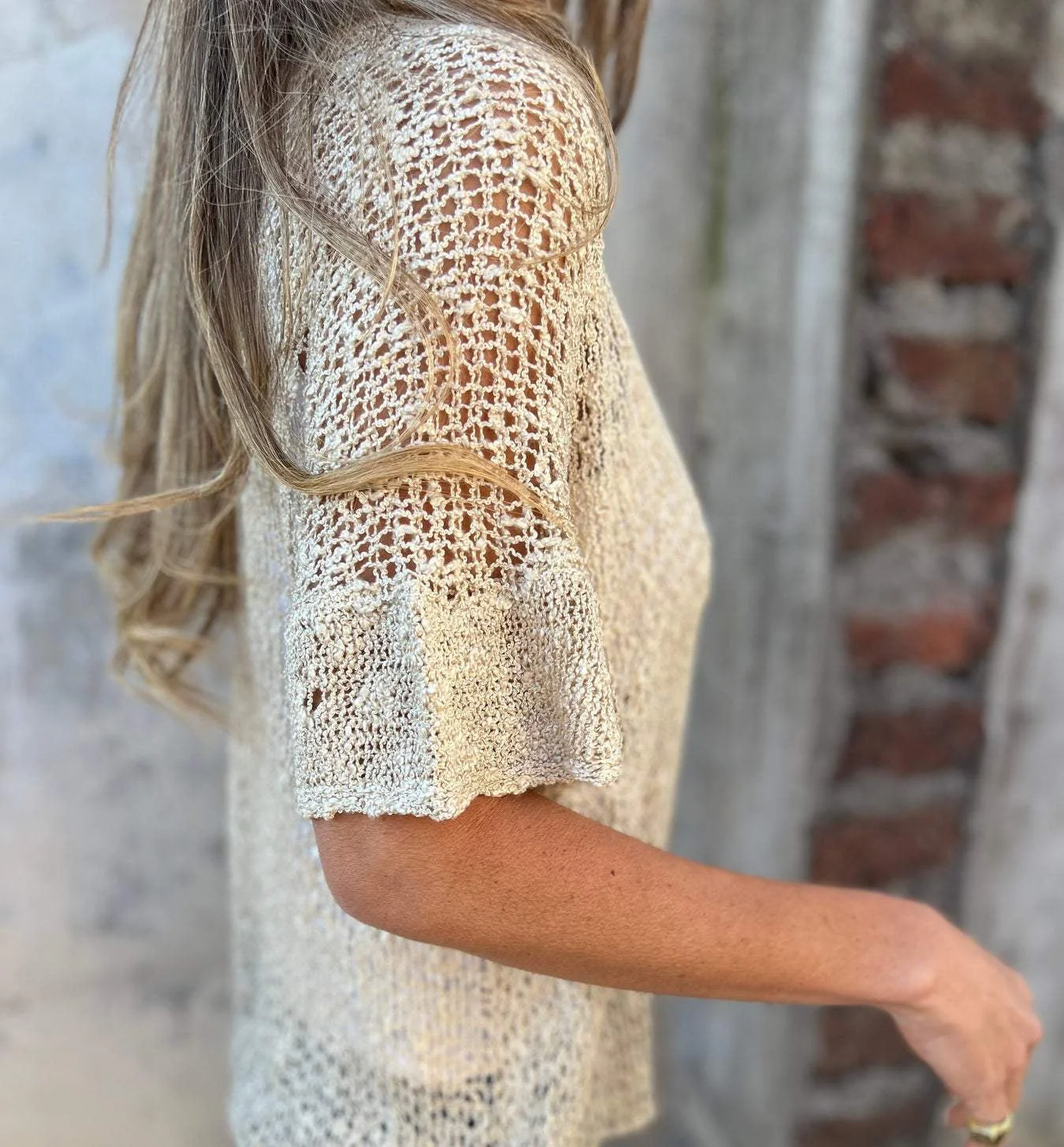 Lightweight Women's Cardigan Sweater, Airy Summer Layer for Casual Outings and Beach, Available in Multiple Sizes - Image 3