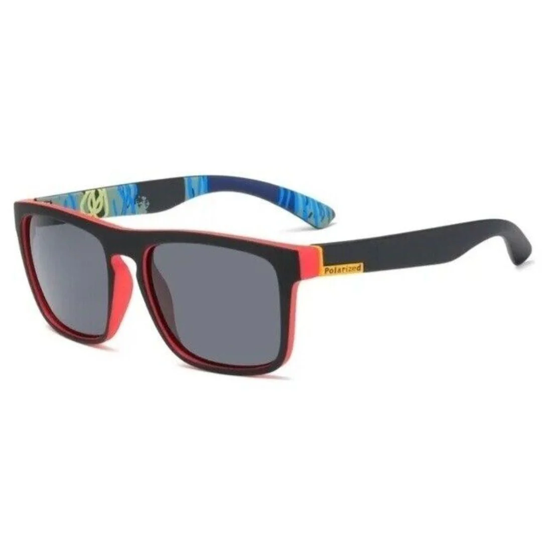 Lightweight women's square sunglasses – polarized lenses, plastic frame, for summer activities - Image 2