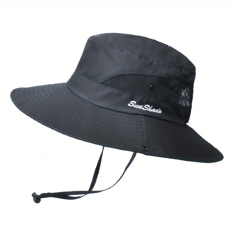 Lightweight women's sun hat – wide brim design, UV protection, for beach and outdoor activities - Image 17