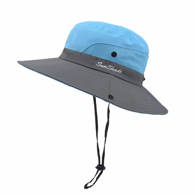 Lightweight women's sun hat – wide brim design, UV protection, for beach and outdoor activities - Image 18