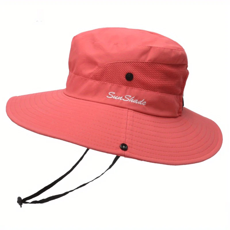 Lightweight women's sun hat – wide brim design, UV protection, for beach and outdoor activities - Image 22