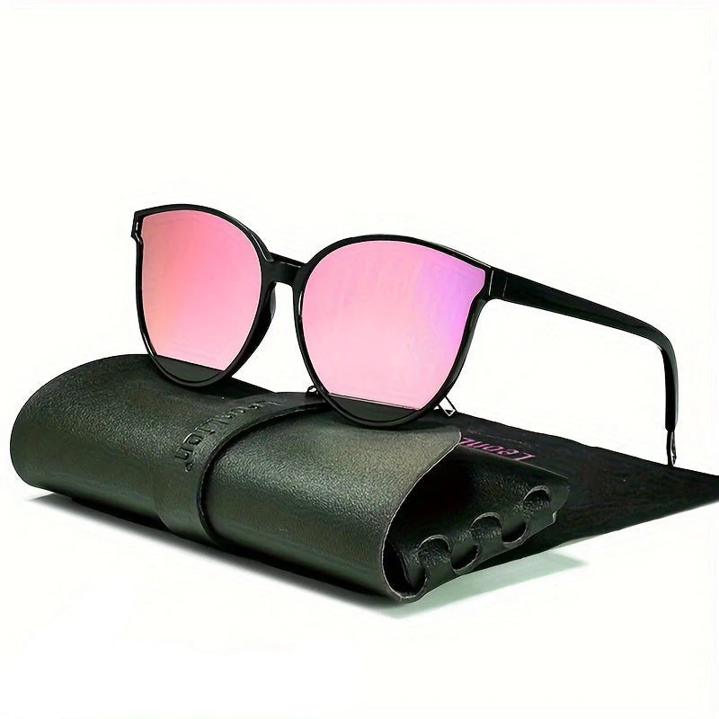 Lightweight women's sunglasses – fashionable cat-eye design, UV400 protection, for sunny days - Image 6