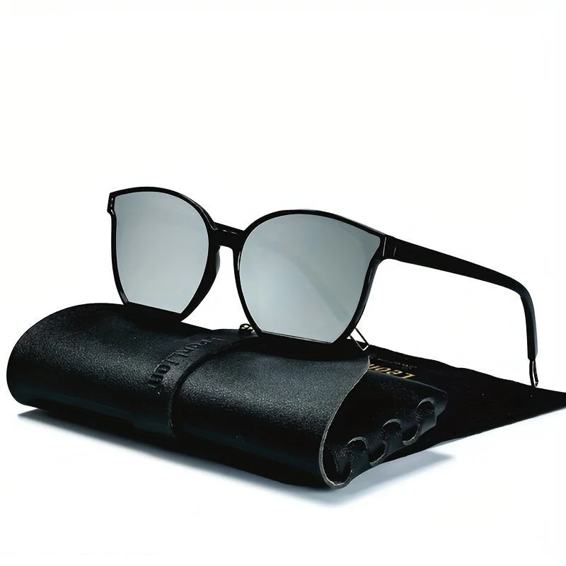Lightweight women's sunglasses – fashionable cat-eye design, UV400 protection, for sunny days - Image 7