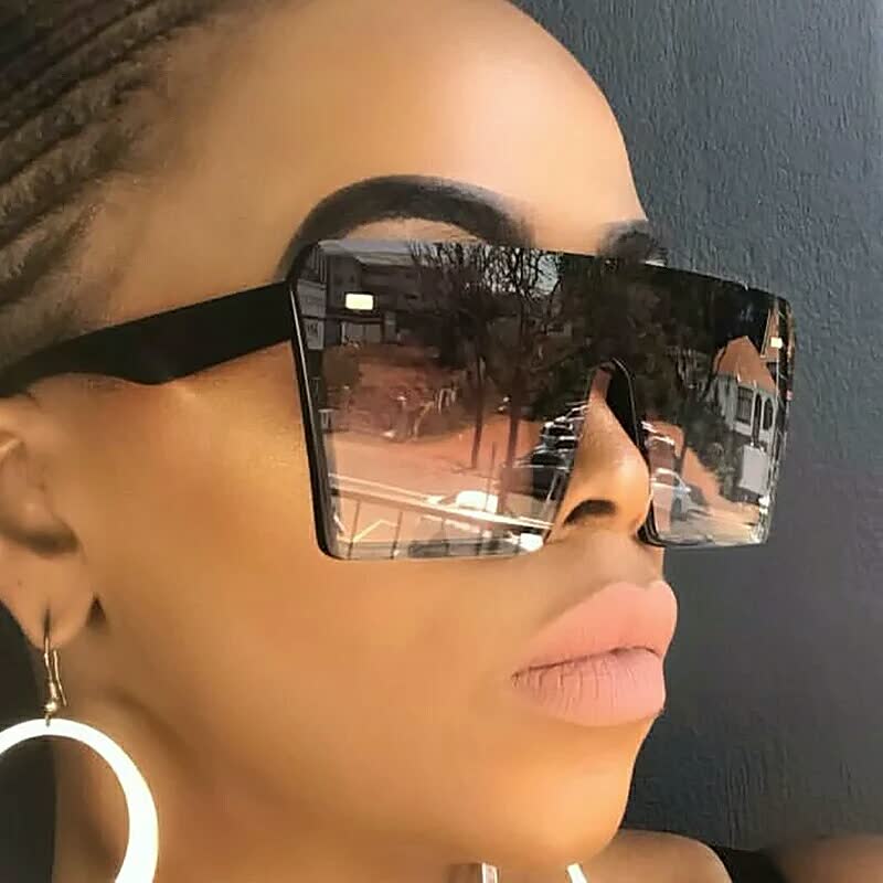 Lightweight women’s sunglasses – modern oversized design, durable, for summer outings - Image 10