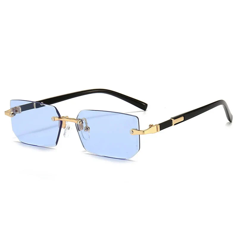 Lightweight women’s sunglasses – rectangular frame, minimalist design, for summer - Image 5