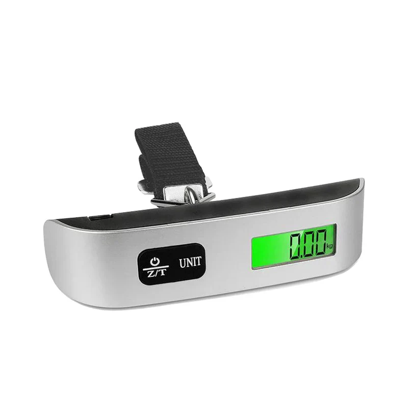Luggage Scale Size S Digital LCD 50kg 110lb Hanging Travel Weighing Scale Compact Travel Essential 2026 - Image 2