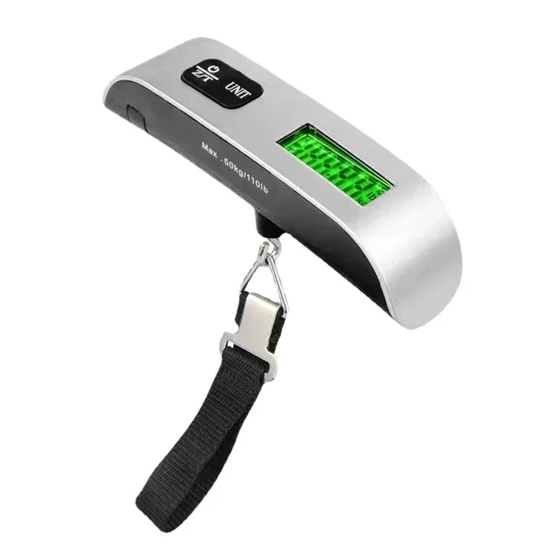 Luggage Scale Size S Digital LCD 50kg 110lb Hanging Travel Weighing Scale Compact Travel Essential 2026 - Image 8