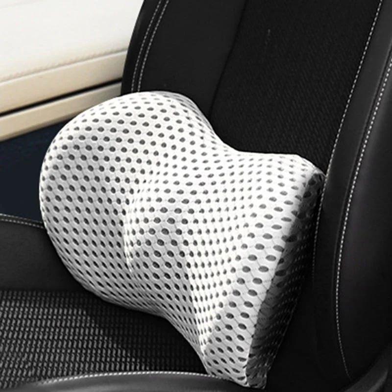 Lumbar Support Cushion – Ergonomic Back Pain Relief For Desk And Car, Breathable Mesh Cover, Fall 2025 Comfort - Image 3