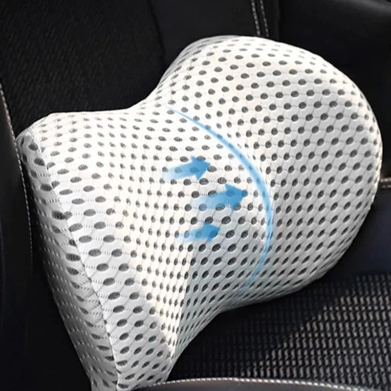 Lumbar Support Cushion – Ergonomic Back Pain Relief For Desk And Car, Breathable Mesh Cover, Fall 2025 Comfort - Image 4