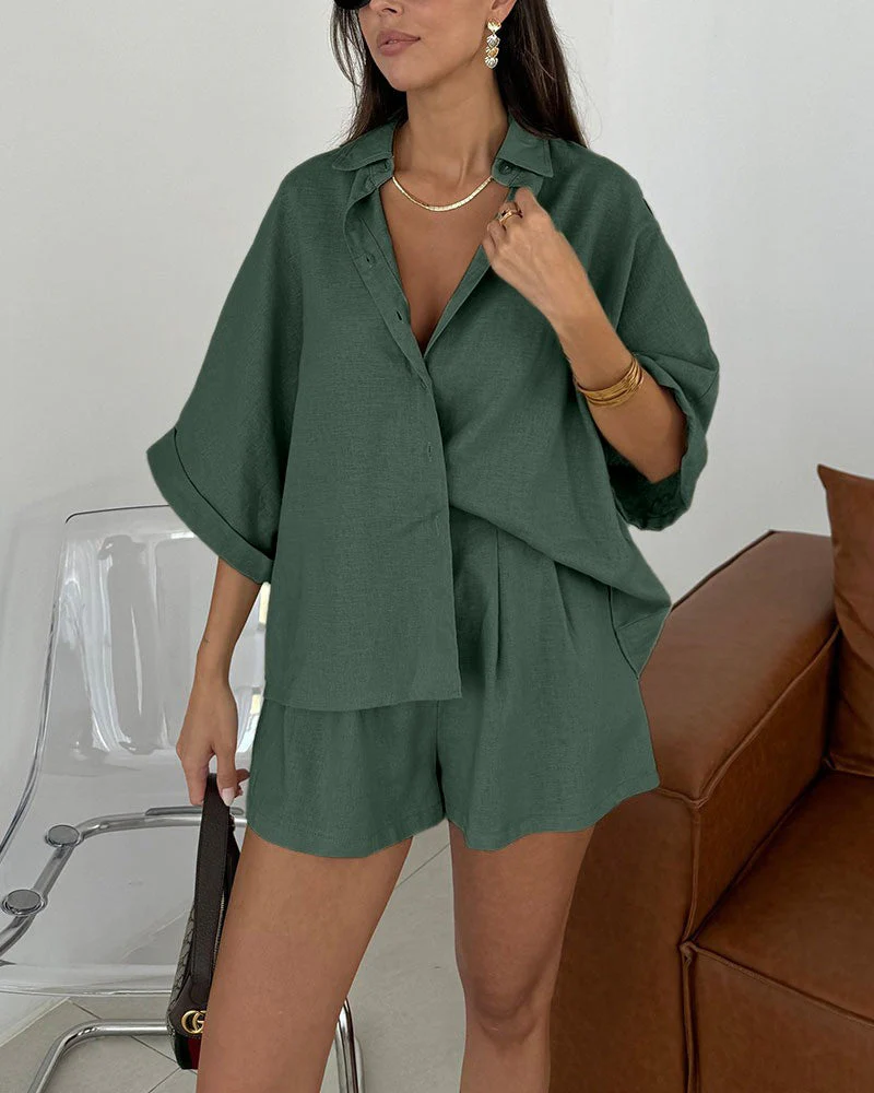 Luxe Womens Loungewear Set - Soft, Breathable, Stylish Lounge Set for Home and Casual Outings - Image 9