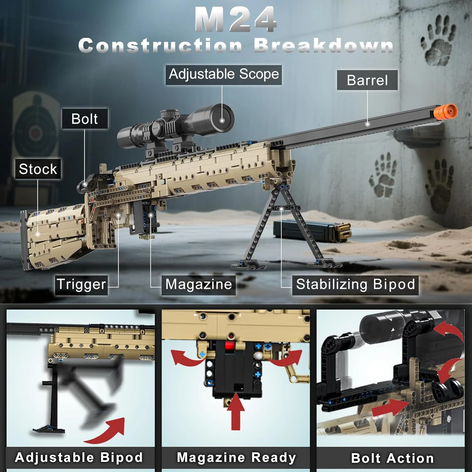 M24 Sniper Rifle — Build It Yourself! - Image 3