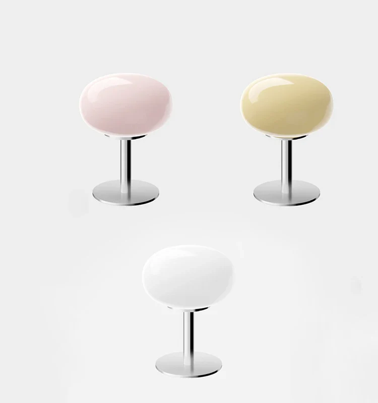 Macaron Glass Table Lamp Trichrome Night Light Eye Guard - Image 16