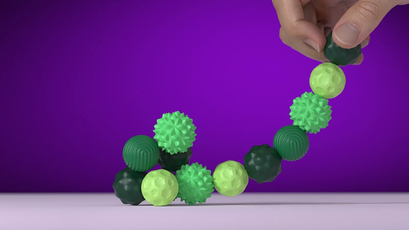 Magnetic Ball Fidget Toy Silicone Sensory Stress Relief - Image 8