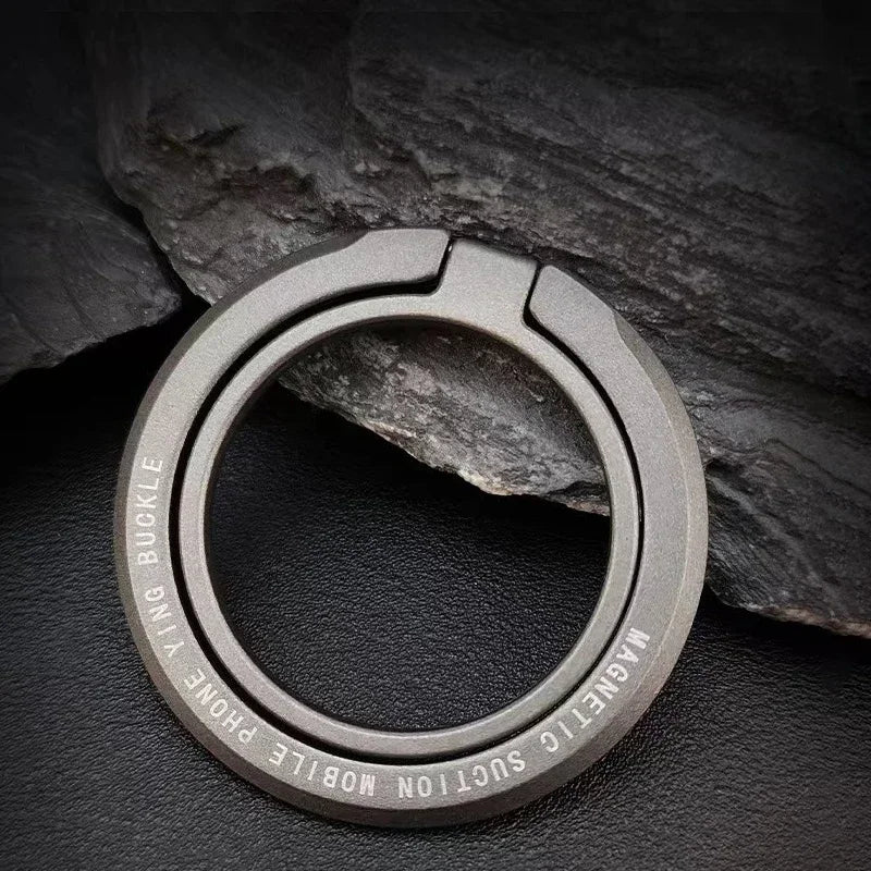 Magnetic iPhone Ring Holder - Foldable Grip Stand & Accessories for Mobile Support - Image 8