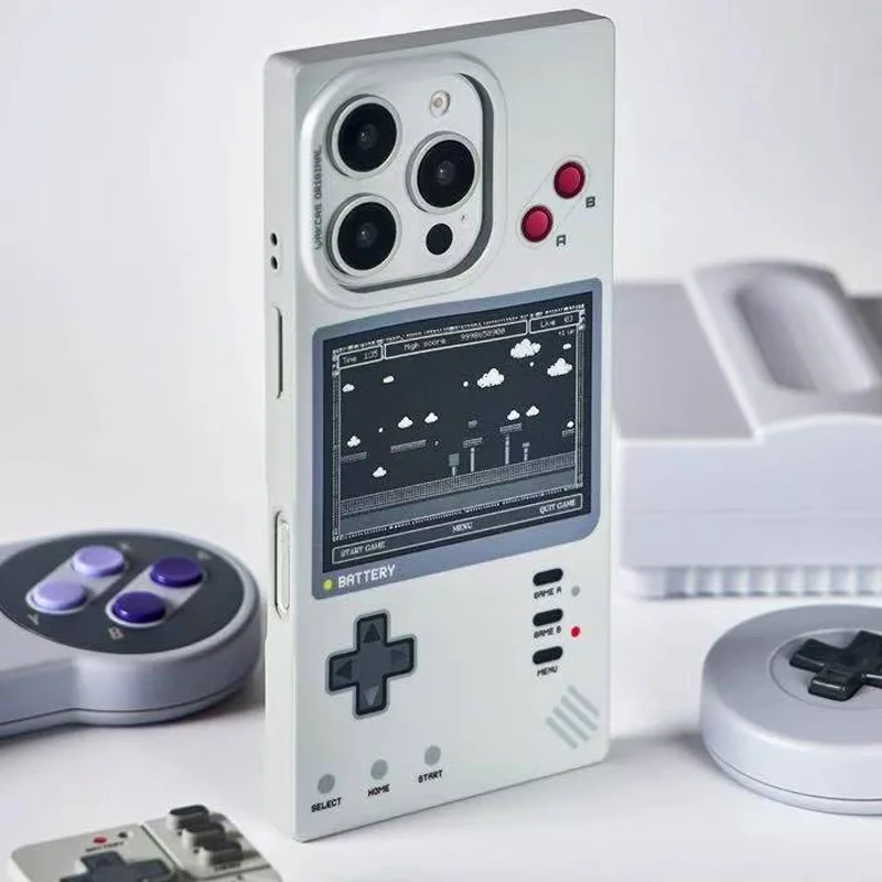 MagSafe Phone Case Retro Game Console Frosted Magnetic Phone Cover Holiday 2025 Shockproof Anti Fingerprint Grip - Image 4