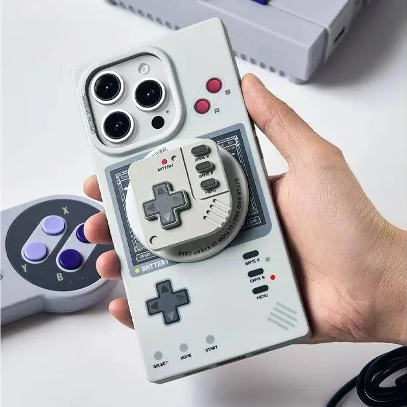MagSafe Phone Case Retro Game Console Frosted Magnetic Phone Cover Holiday 2025 Shockproof Anti Fingerprint Grip - Image 5