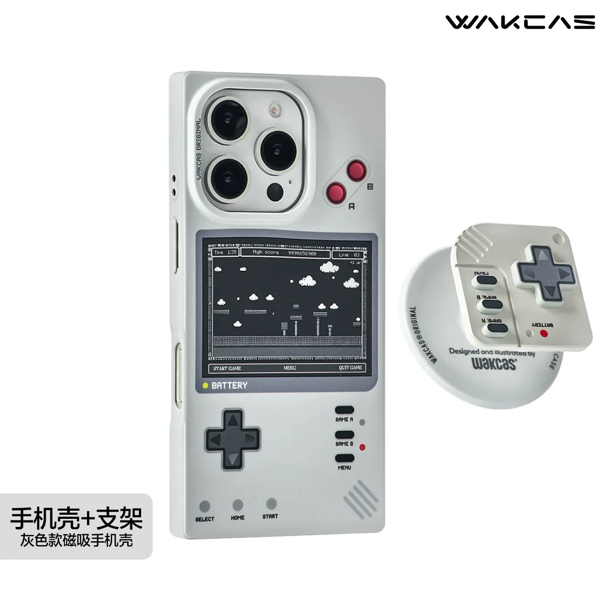 MagSafe Phone Case Retro Game Console Frosted Magnetic Phone Cover Holiday 2025 Shockproof Anti Fingerprint Grip - Image 7