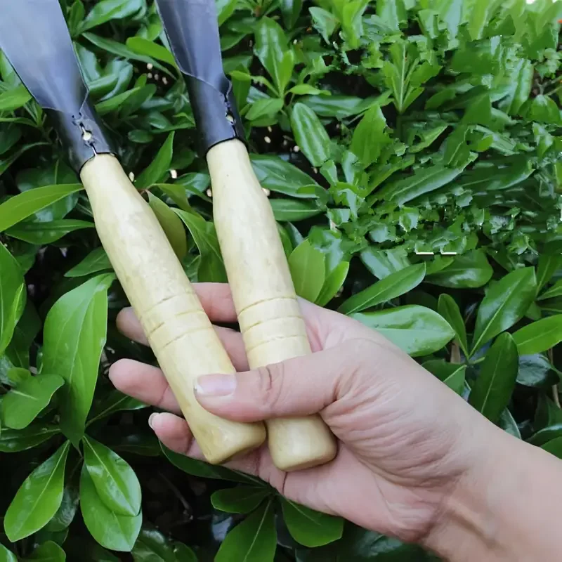 Manganese Steel Garden Tools Flat Shovel - Versatile Digging Tool for Wild Vegetables and Flowers - Image 6