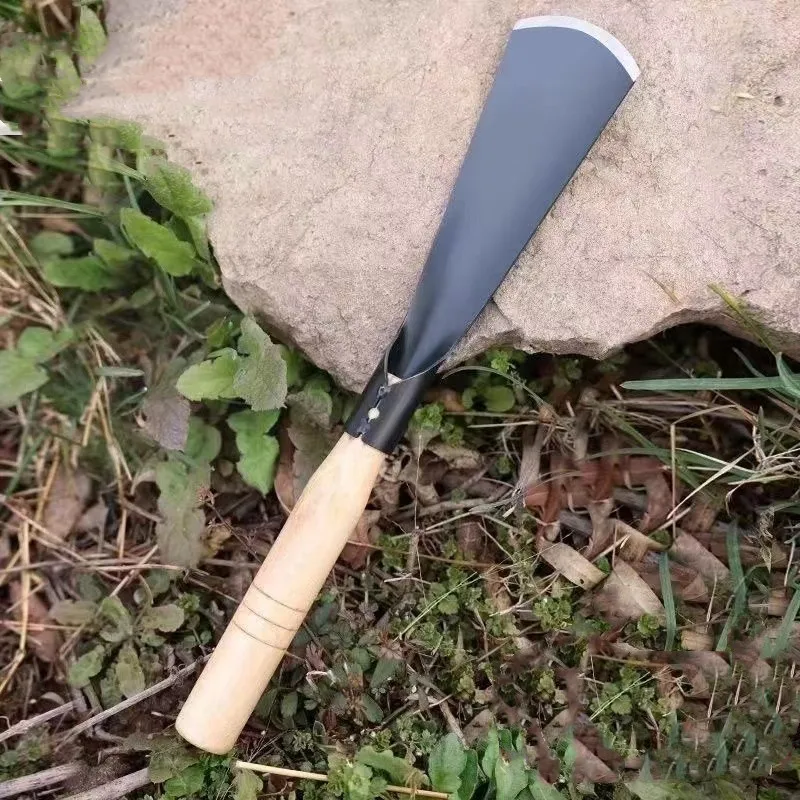 Manganese Steel Garden Tools Flat Shovel - Versatile Digging Tool for Wild Vegetables and Flowers - Image 8