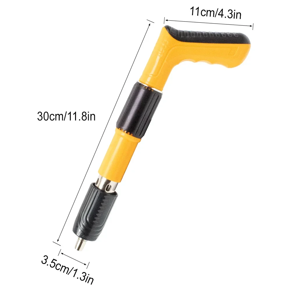 Manual Steel Nail Gun for Home Tools - Fast Precise Installation on Concrete & Wood - Image 3