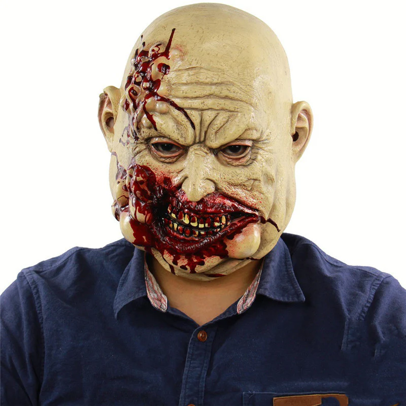 Halloween Chef Mask Full Face Bloody Horror Mask Adult - Image 5