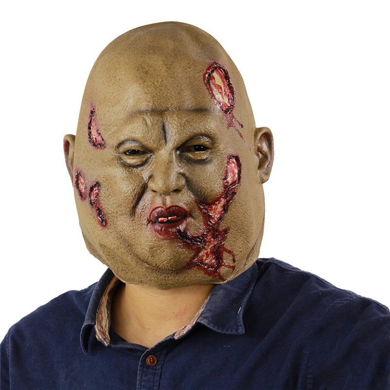 Halloween Chef Mask Full Face Bloody Horror Mask Adult - Image 6