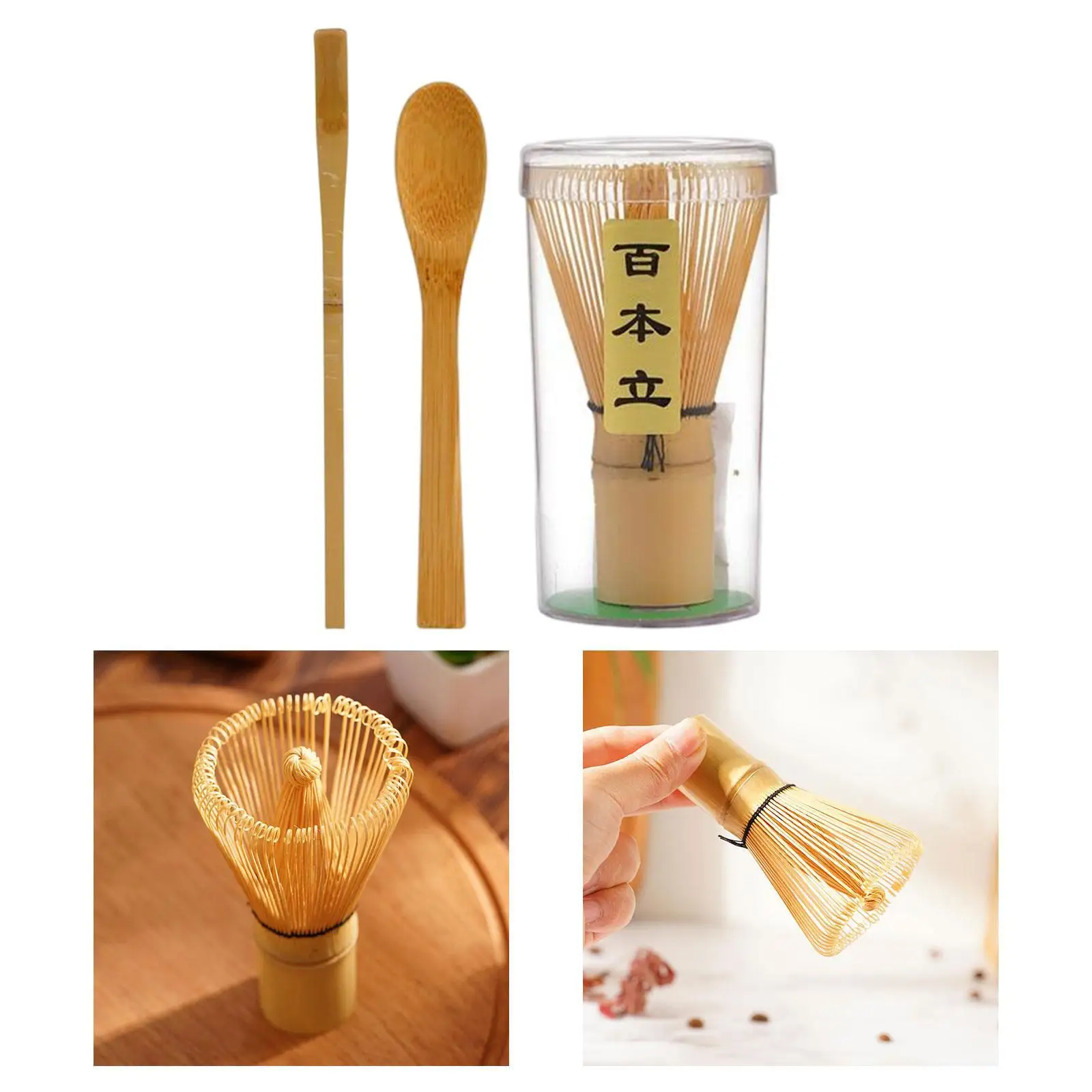 Bamboo Matcha Whisk Starter Kit Ceremonial Tea Eco Gift - Image 2
