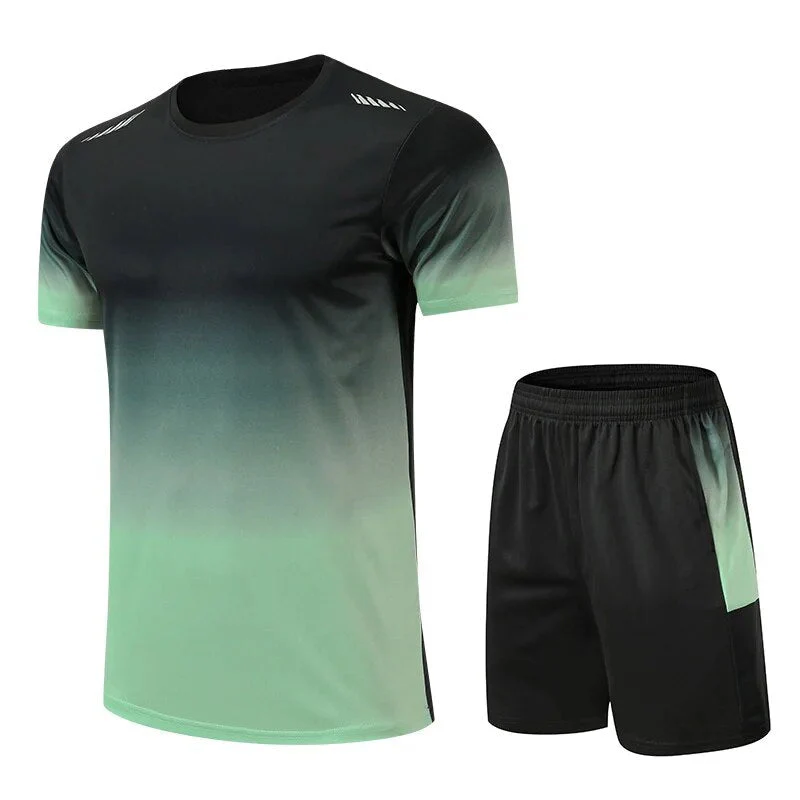 Matching Workout Sets for Women, Lightweight T-Shirt and Shorts Sports Clothing Set, Fast-Drying Fabric, Modern Fit - Image 10