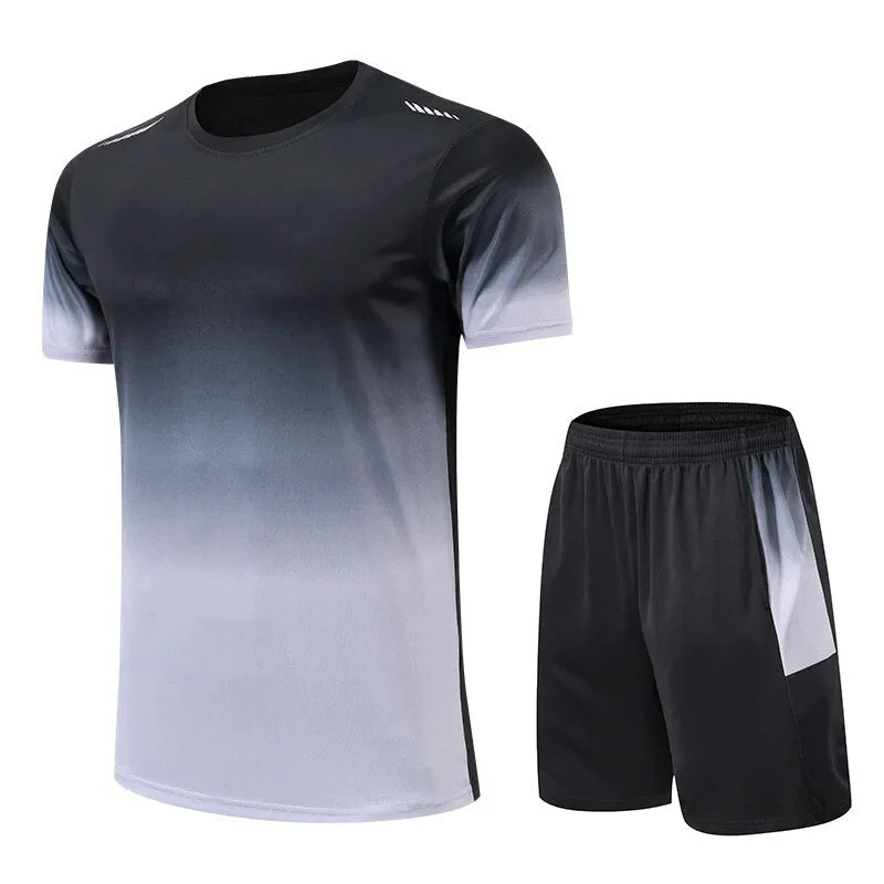 Matching Workout Sets for Women, Lightweight T-Shirt and Shorts Sports Clothing Set, Fast-Drying Fabric, Modern Fit - Image 12